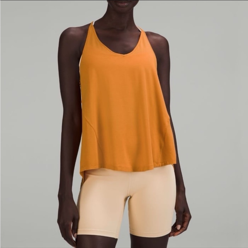 Lululemon Athletica Mustard Tank Top